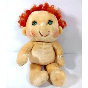 Kenner Hugga Bunch Tickles Plush Doll 1985 Green Eyes Red Hair Vintage